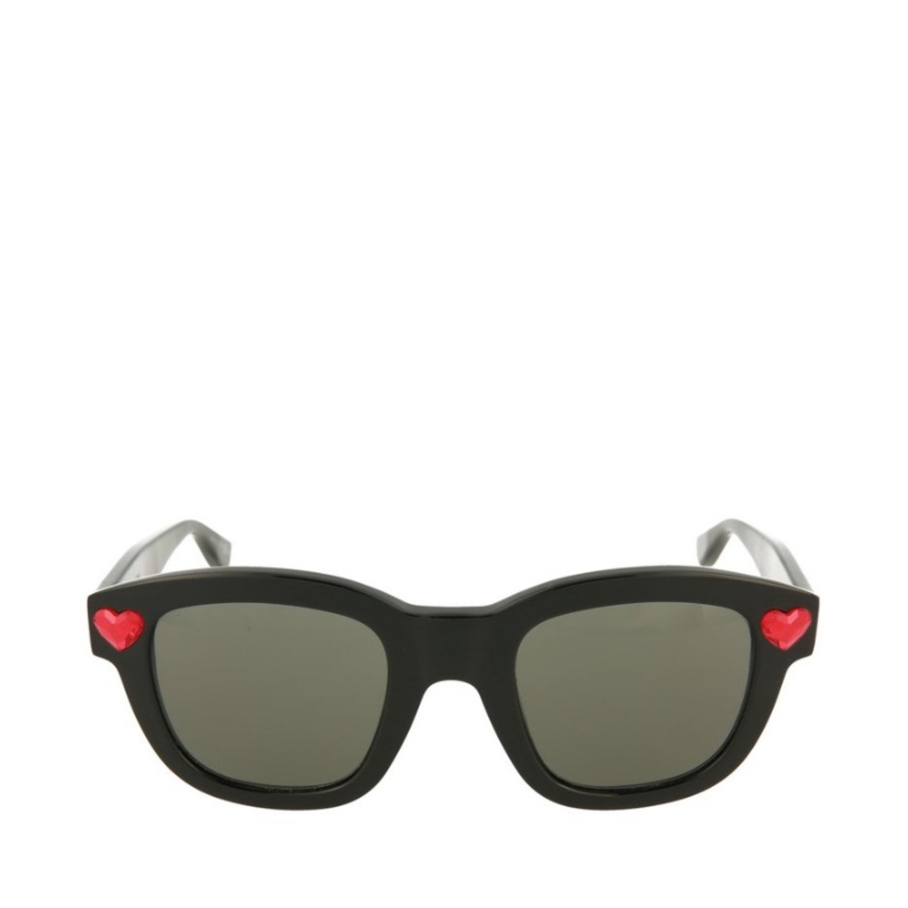 Saint Laurent Sunglasses with Heart Gems